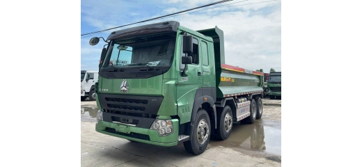 XE BEN HOWO 4 CHÂN V7G THÙNG U ĐÚC NHẬP KHẨU