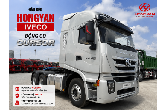 XE ĐẦU KÉO HONGYAN 430HP IVECO